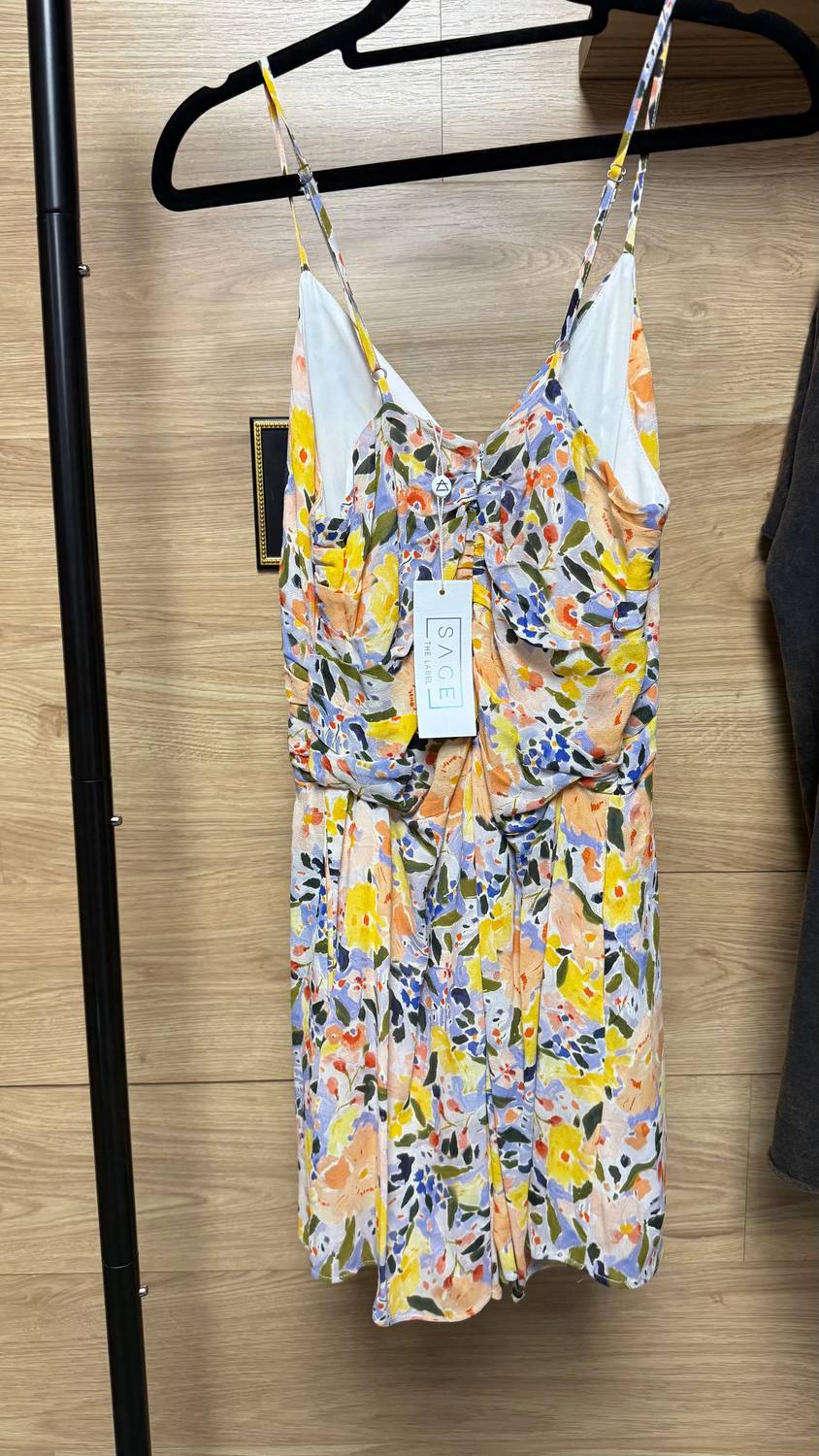 Sage The Label - Cecilia Ruched Detail Romper