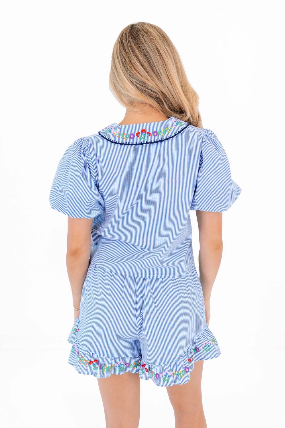 J.Marie - Tristen Collared Top