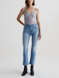 Ag Jeans - Farrah Boot Crop Mid Rise Jeans