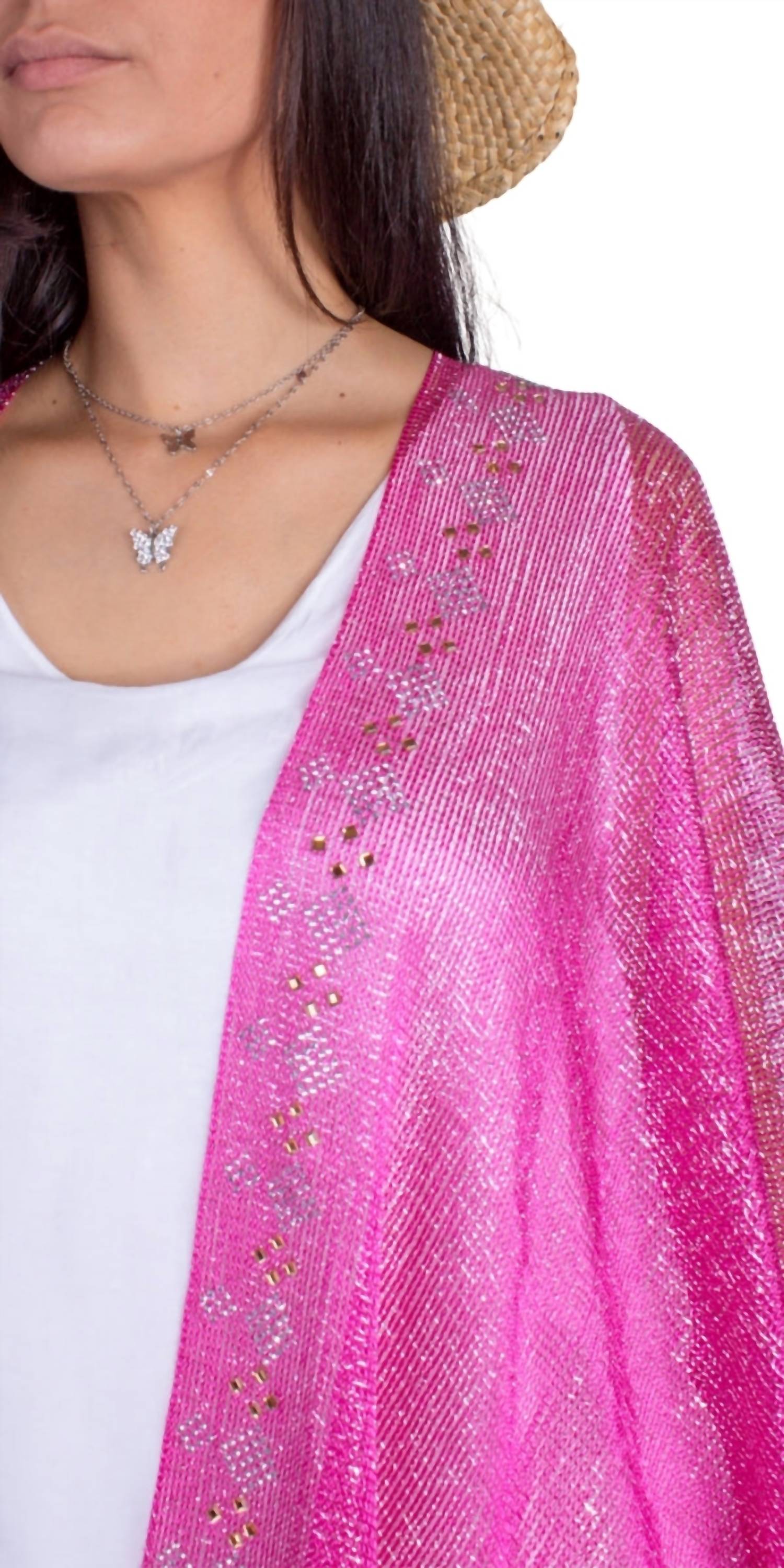 Gigi Moda - Spiaggia Open Front Kimono