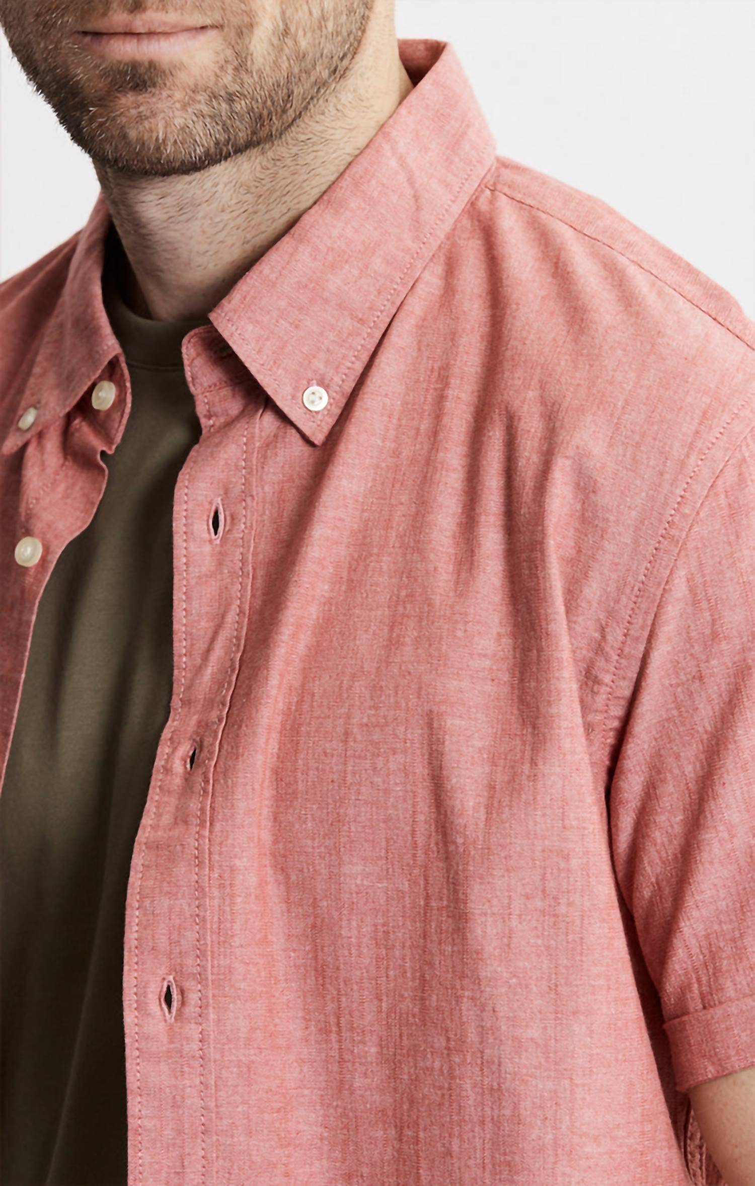 Jachs New York - Short Sleeve Chambray Shirt