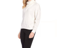 Karen Kane - Imoray Faux Wrap Turtleneck Top