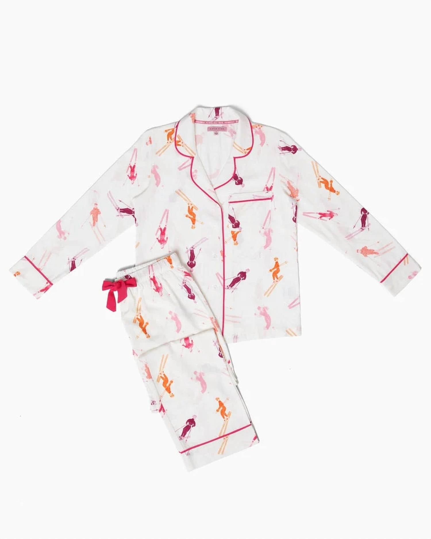 Katie Kime - Bluebird Day Long Sleeve Pajama Pants Set