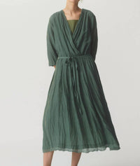 Pas De Calais - Botanical Dye Belted Dress