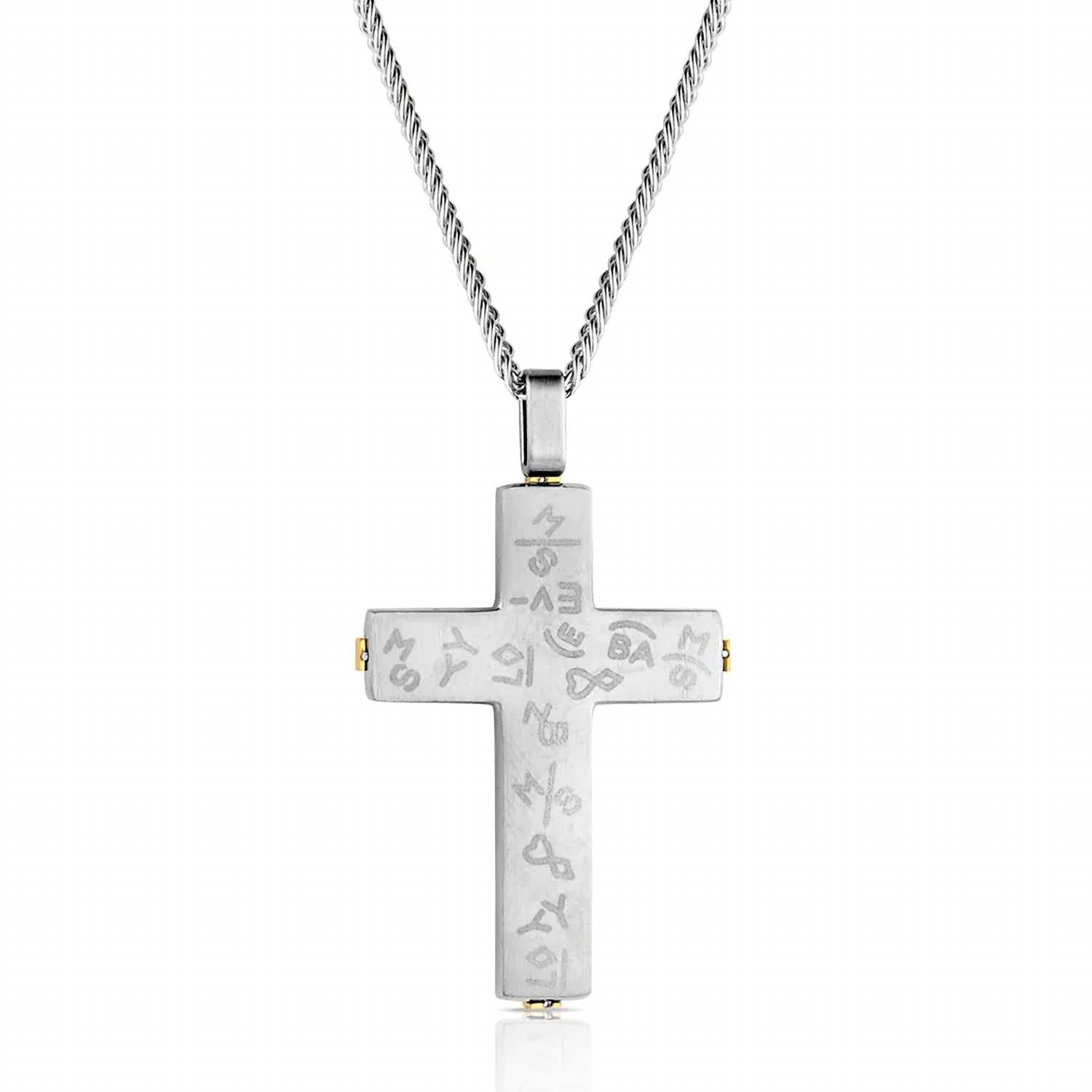 Montana Silversmiths - Men's Golden Points Cross Necklace