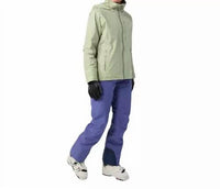 stio Doublecharge Insulated Jacket in sage flats - women's jacket - detail view