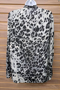 Rolypoly - Women's Open Leopard Blazer