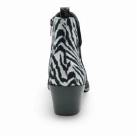 J. Renee - Women's Halsie Zebra Print Booties