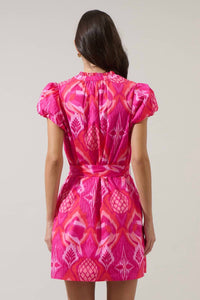 Sugarlips - Prissa Ikat Orela Shift Mini Dress