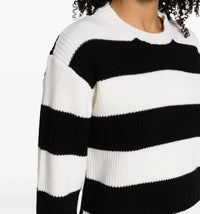 Valentino - Striped Virgin Wool Jumper