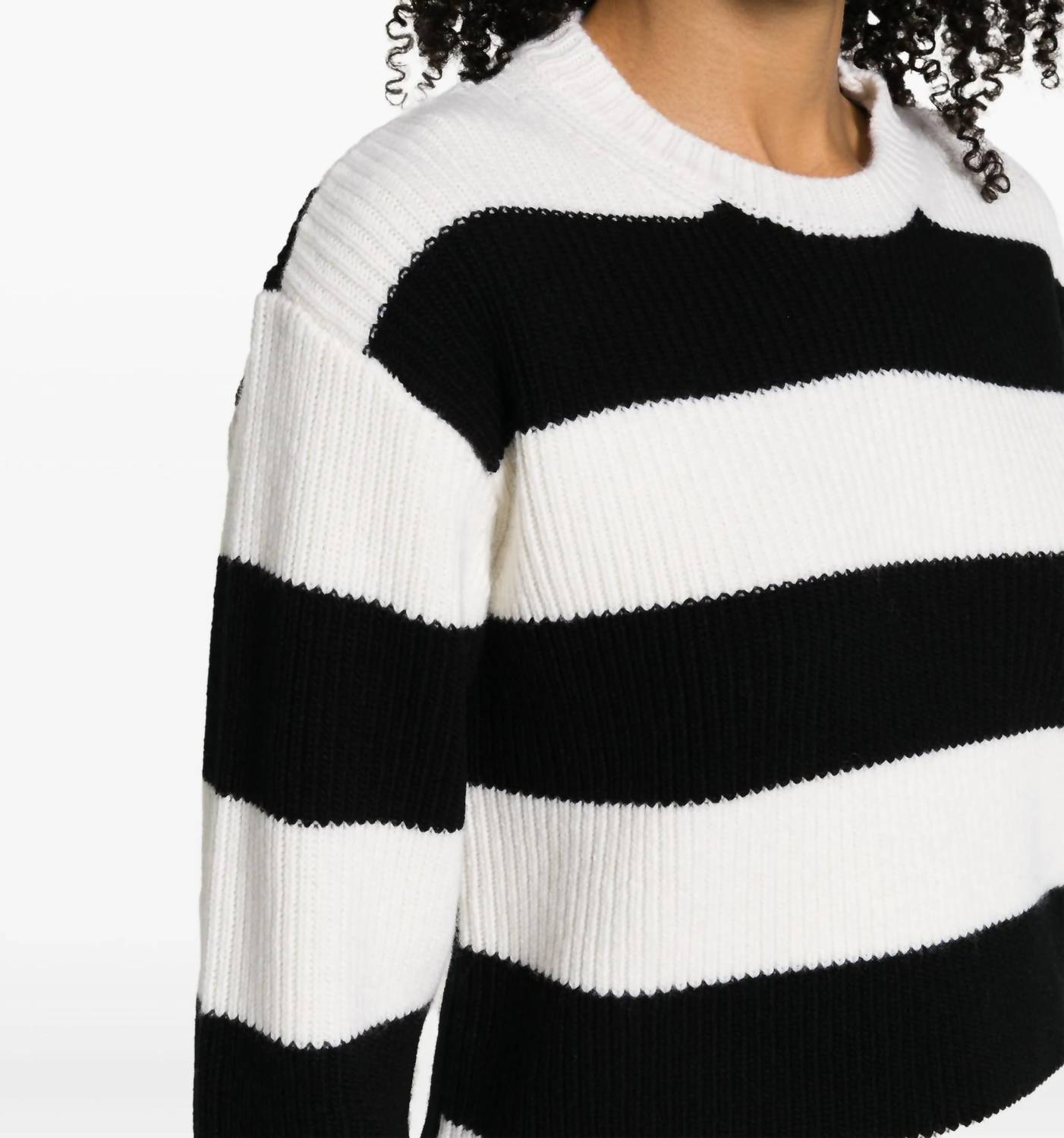 Valentino - Striped Virgin Wool Jumper