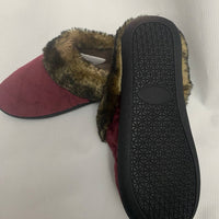 Totes - Women's Cozy Faux Fur Lined Slippers