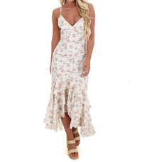Mable - Ruffle Romance Midi Dress