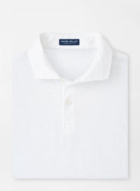 PETER MILLAR JOURNEYMAN SHORT SLEEVE POLO in white - men's shirt - alternate view