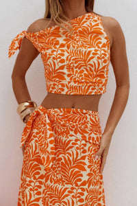 Runaway The Label - Azariah Off Shoulder Tie Top