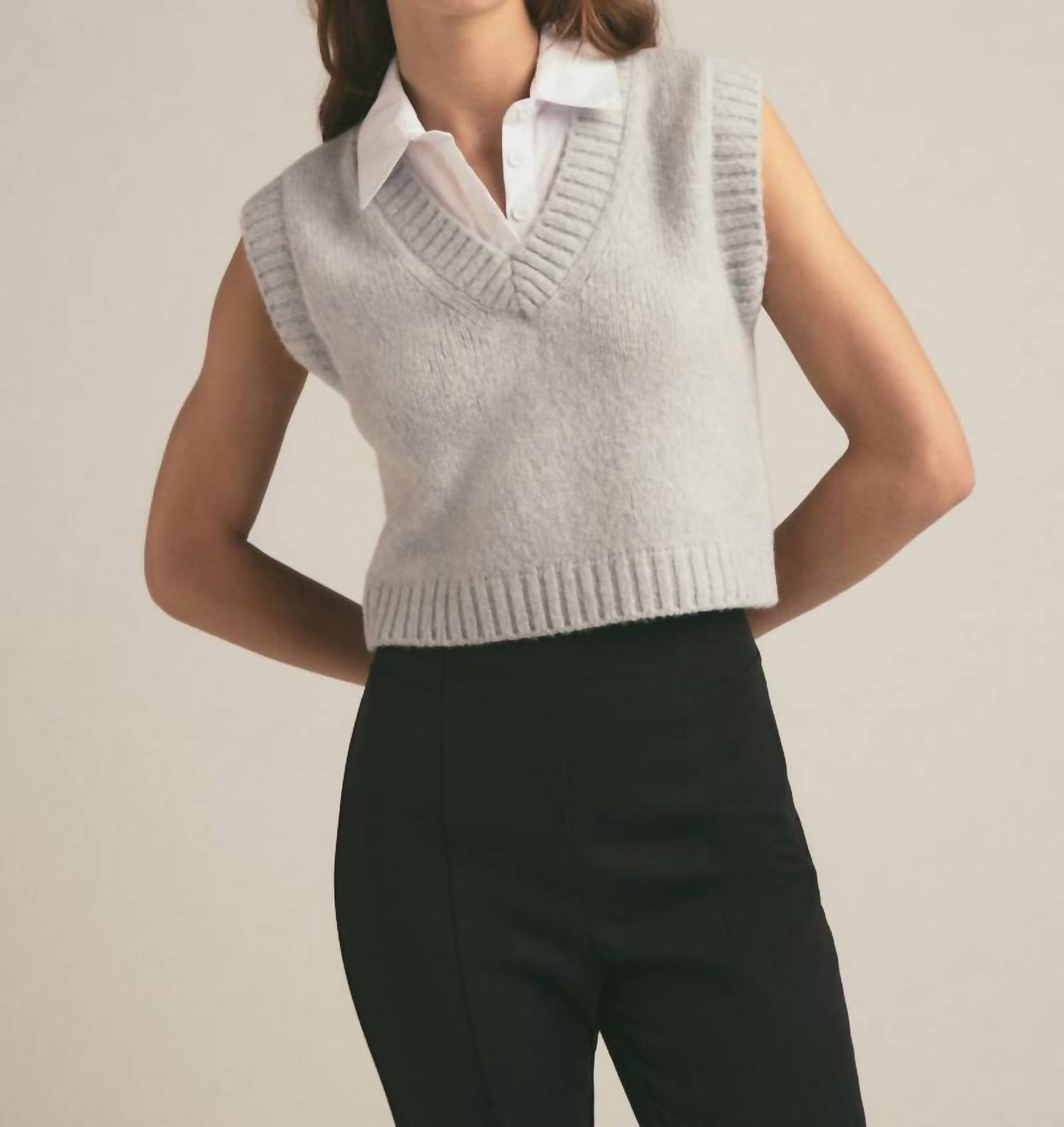 Favorite Daughter - Leigh V-neck Sleeveless Vest