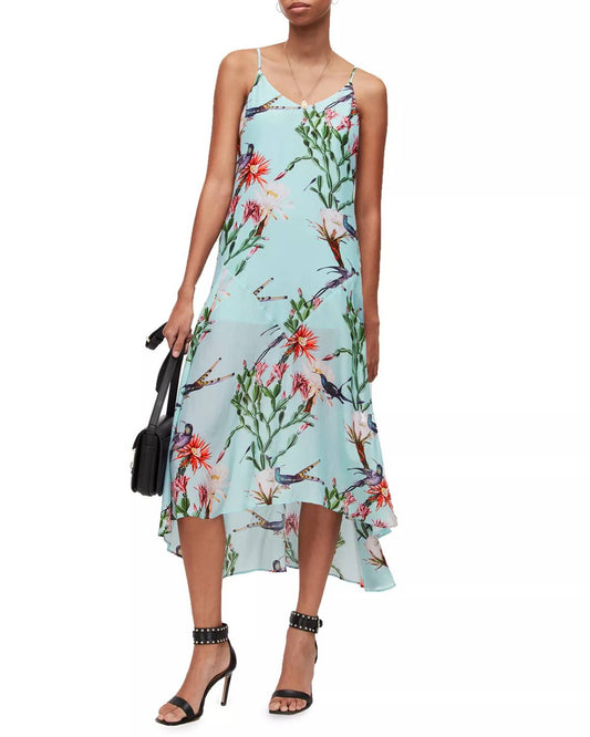 Allsaints - Essey Senja Sleeveless Hi-low Dress