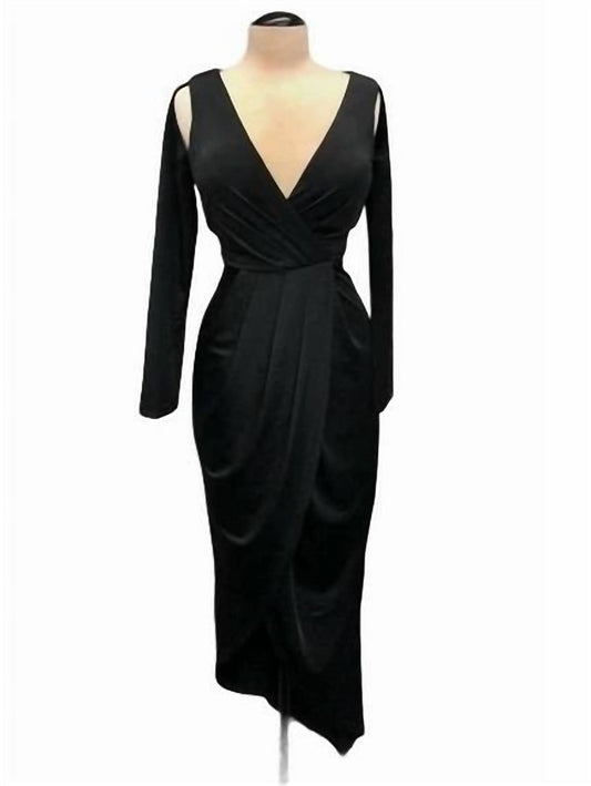 TABATHA V-NECK GOWN