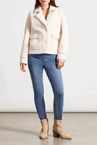 Tribal - Snap Front Closure Peacoat