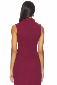 Enza Costa - CASHMERE SLEEVELESS TWIST TOP