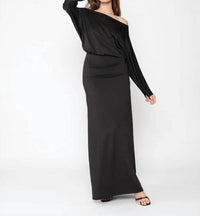 RIPLEY RADER Jersey Girl Cool Dress in black - women's dress - detail view