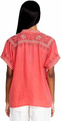 Johnny Was - Adhuna Cap Sleeve Blouse