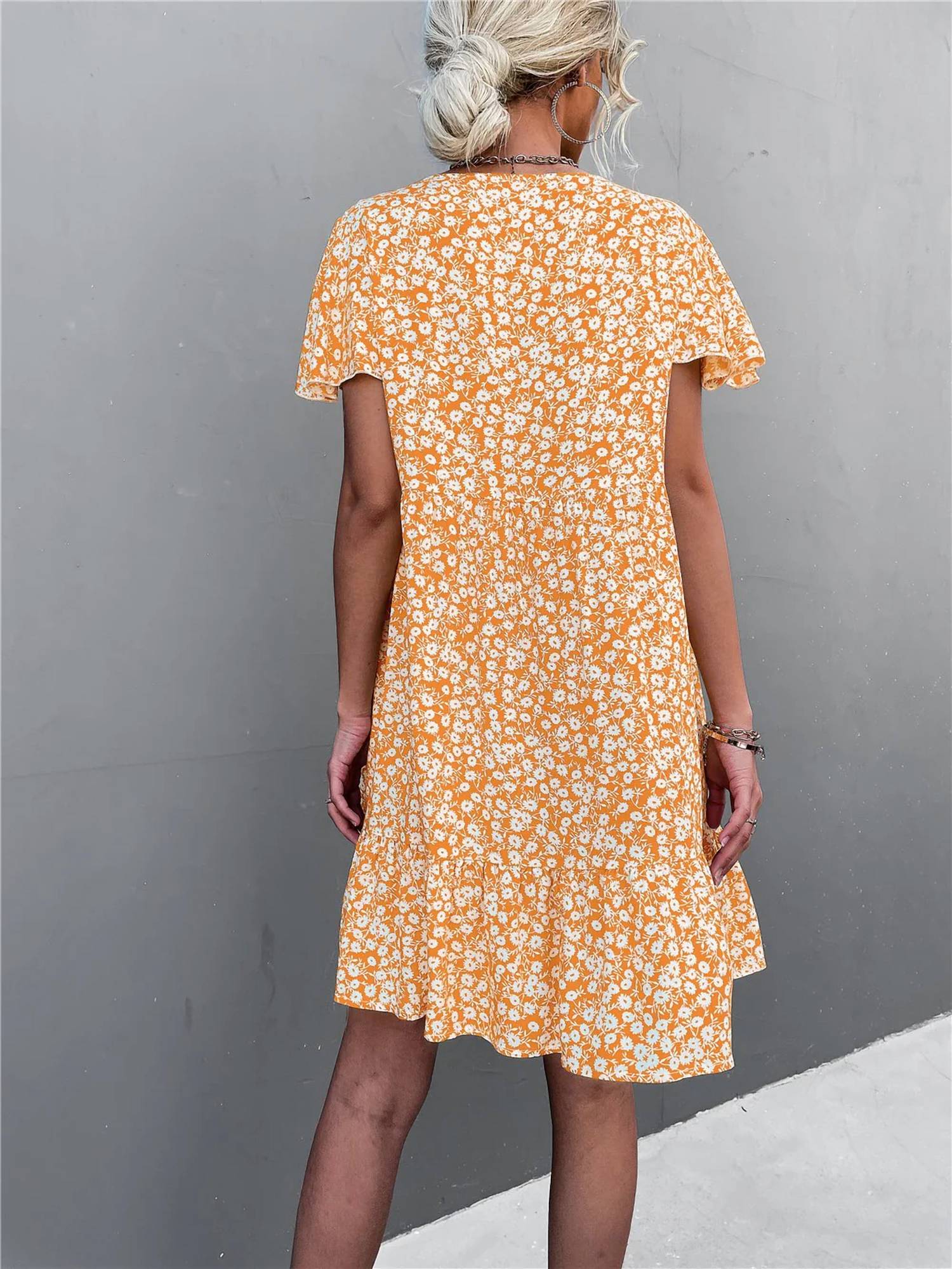 Annva Fashion - Sun Kissed Floral Dress