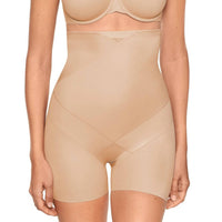 Miraclesuit Instant Tummy Tuck Hi-waist Shorts in beige - women's shorts