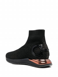 Salvatore Ferragamo - Women's Gardena Sock Ankle Sneakers