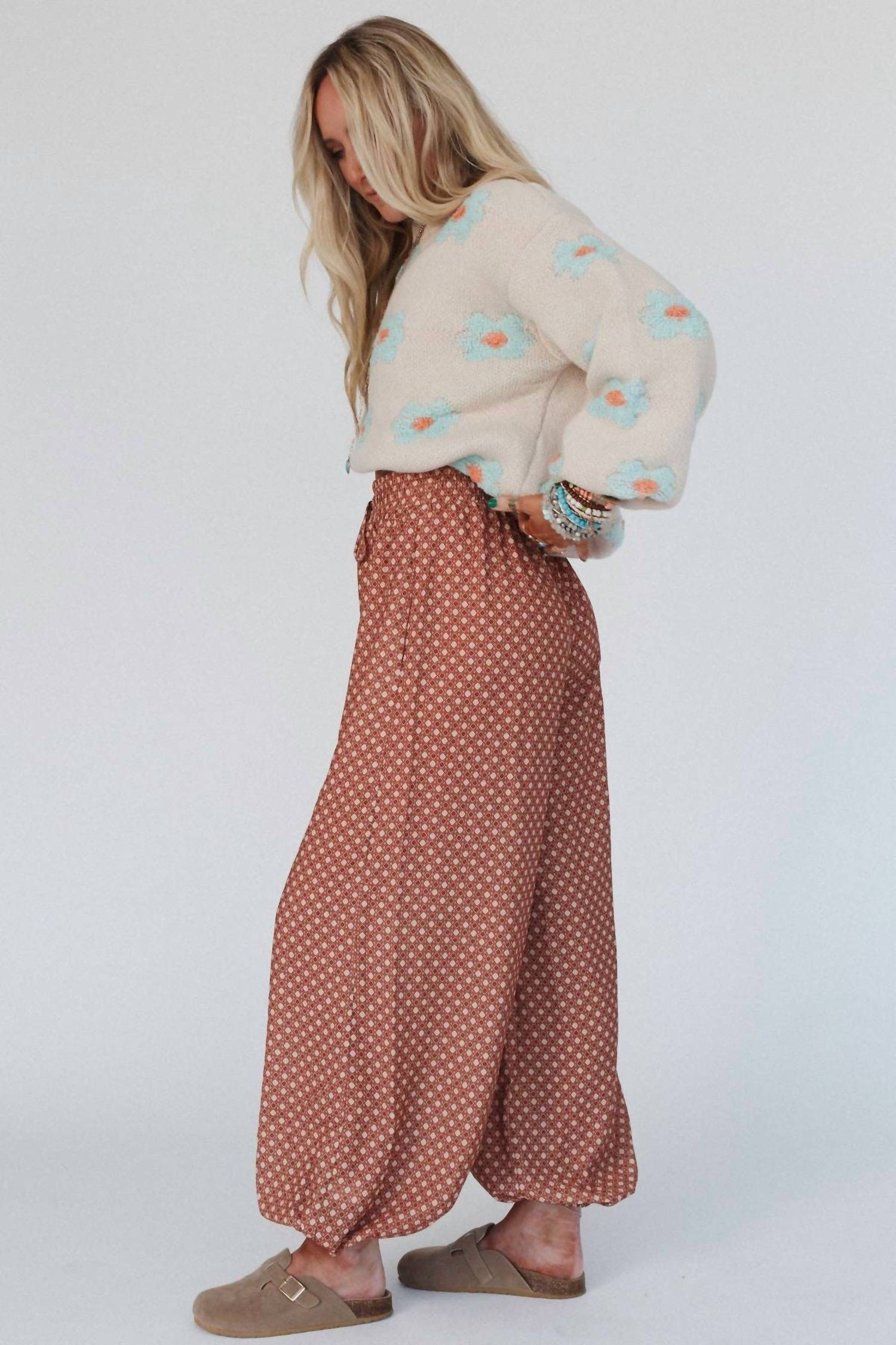 Three Bird Nest - Mystic Mirage Printed Joggers
