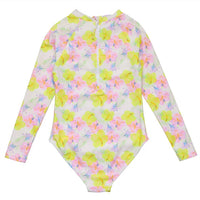 Snapper Rock - Aloha Vacay Long Sleeve Surf Suit Without Frills