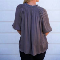 Current Air - Tie Front Top