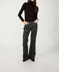Frank Lyman - Cindra Crystal Abstract Flare Pant