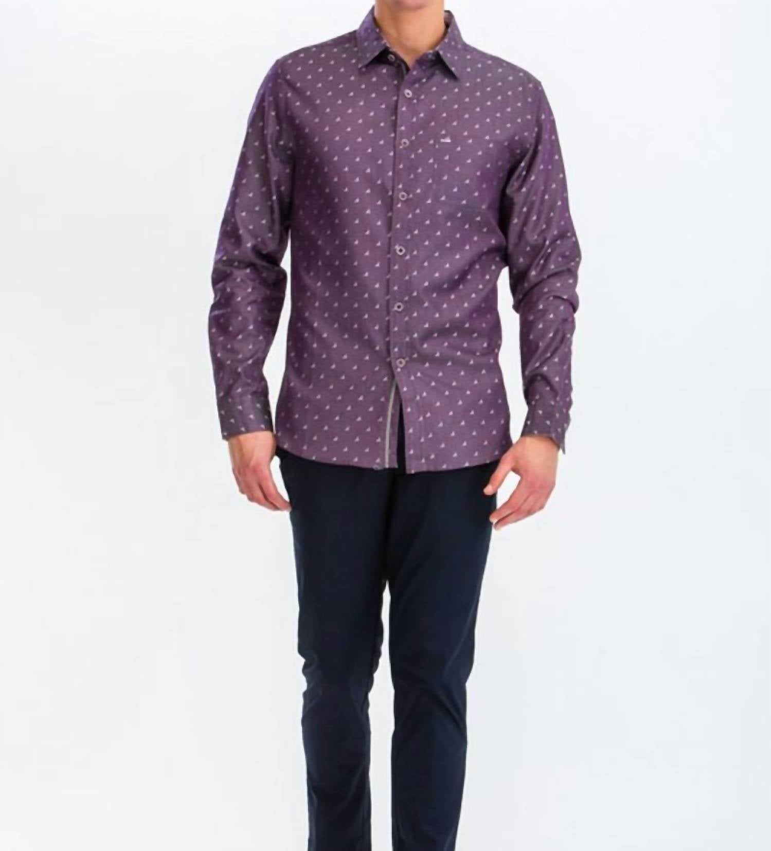 Zexi - Free Bird Button Shirt