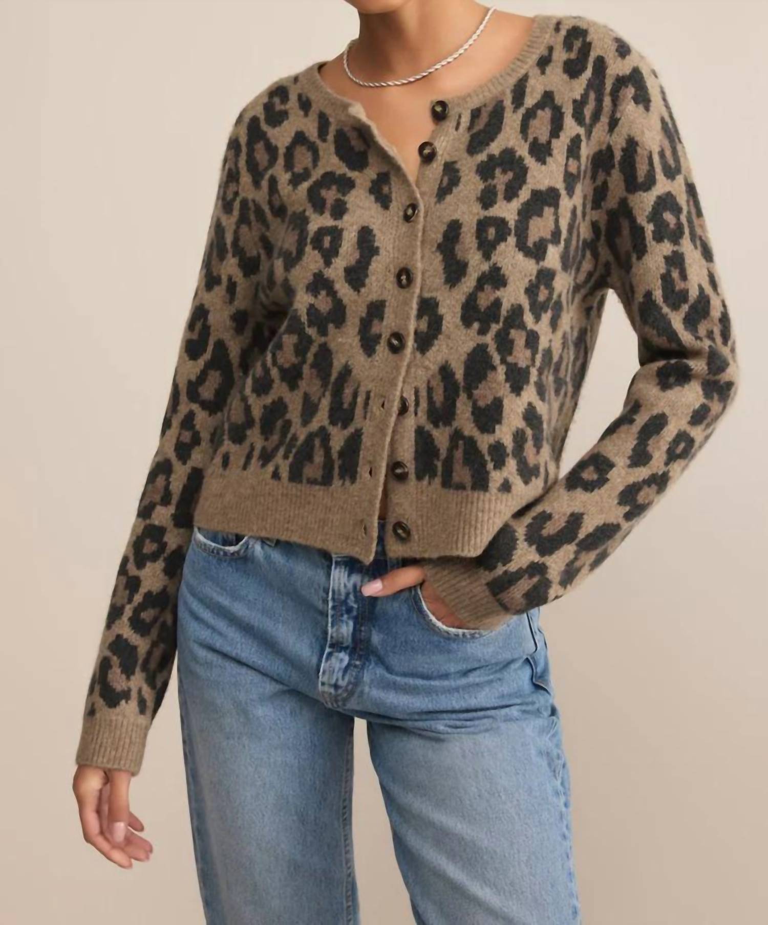 Z Supply - Outlook Leopard Cardigan