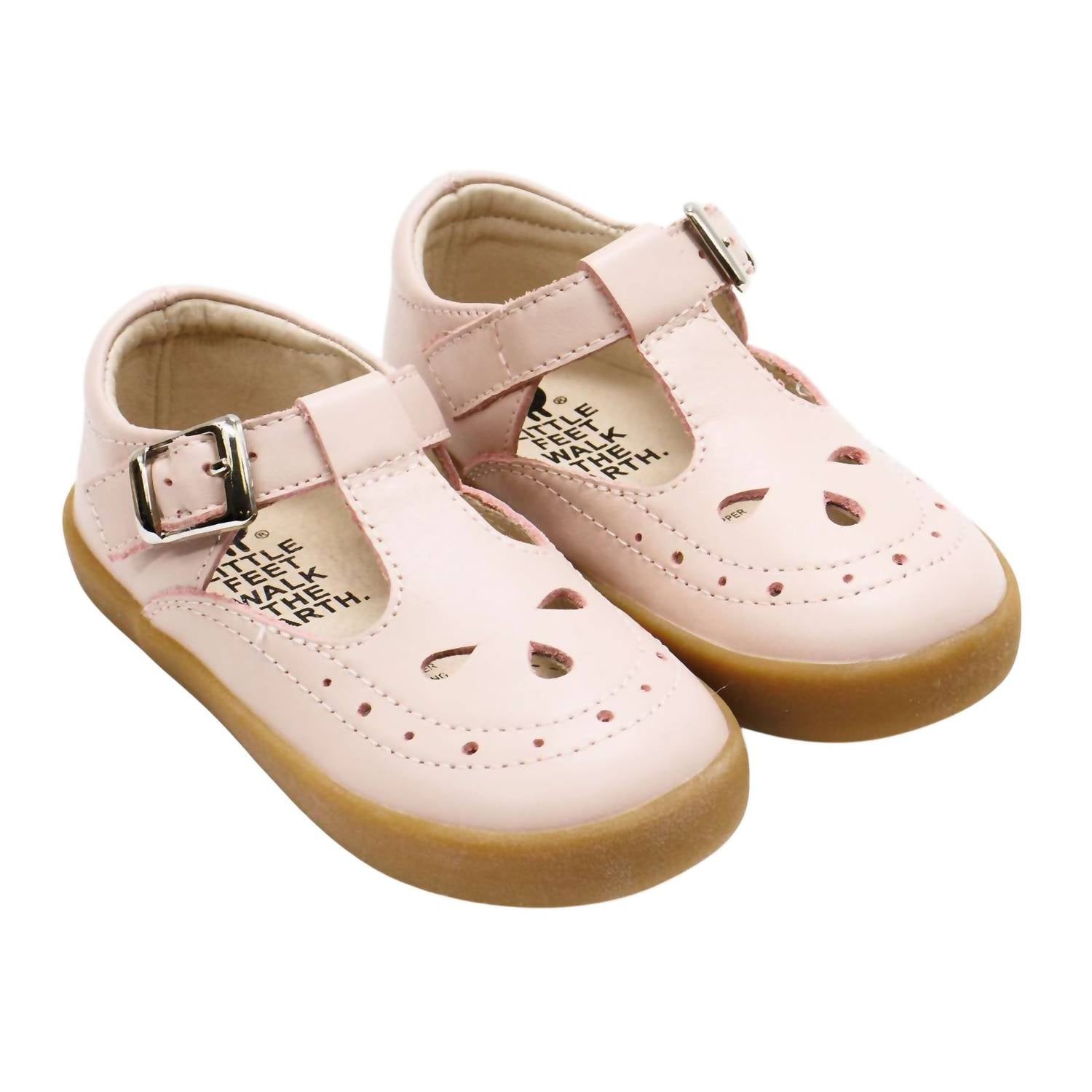 Oldsoles - Girl's 4022 Royal Pave T-strap Sneakers