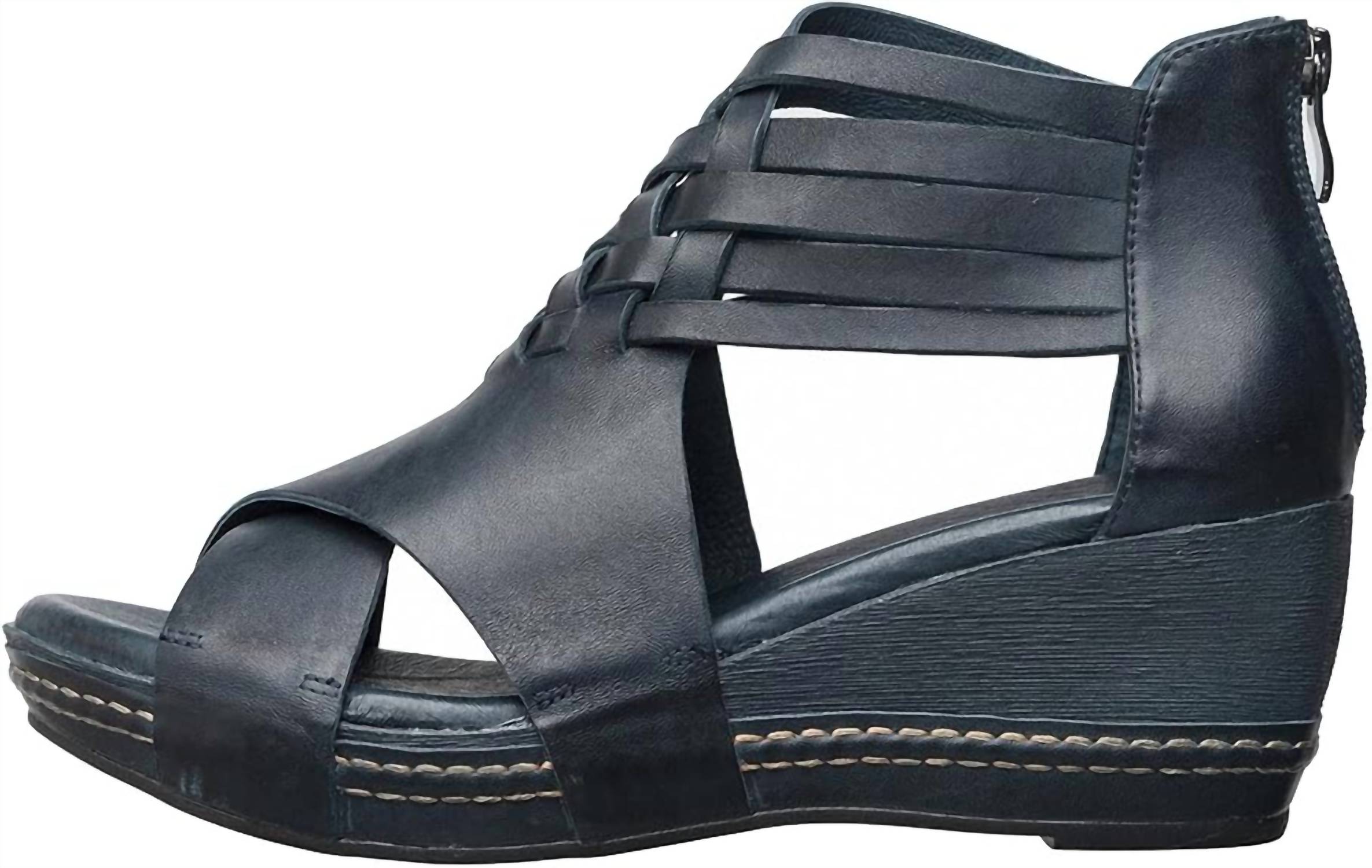 Antelope - Women's Tavi Leather Wedge Sandals