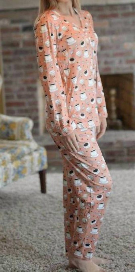 Shirley Stone - Coffee Break Loungewear Set