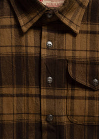 Iron & Resin Men's Slab Shirt in brown - men's shirt - alternate view