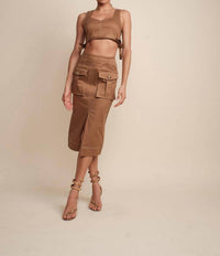Hevron - Kelly Midi Skirt