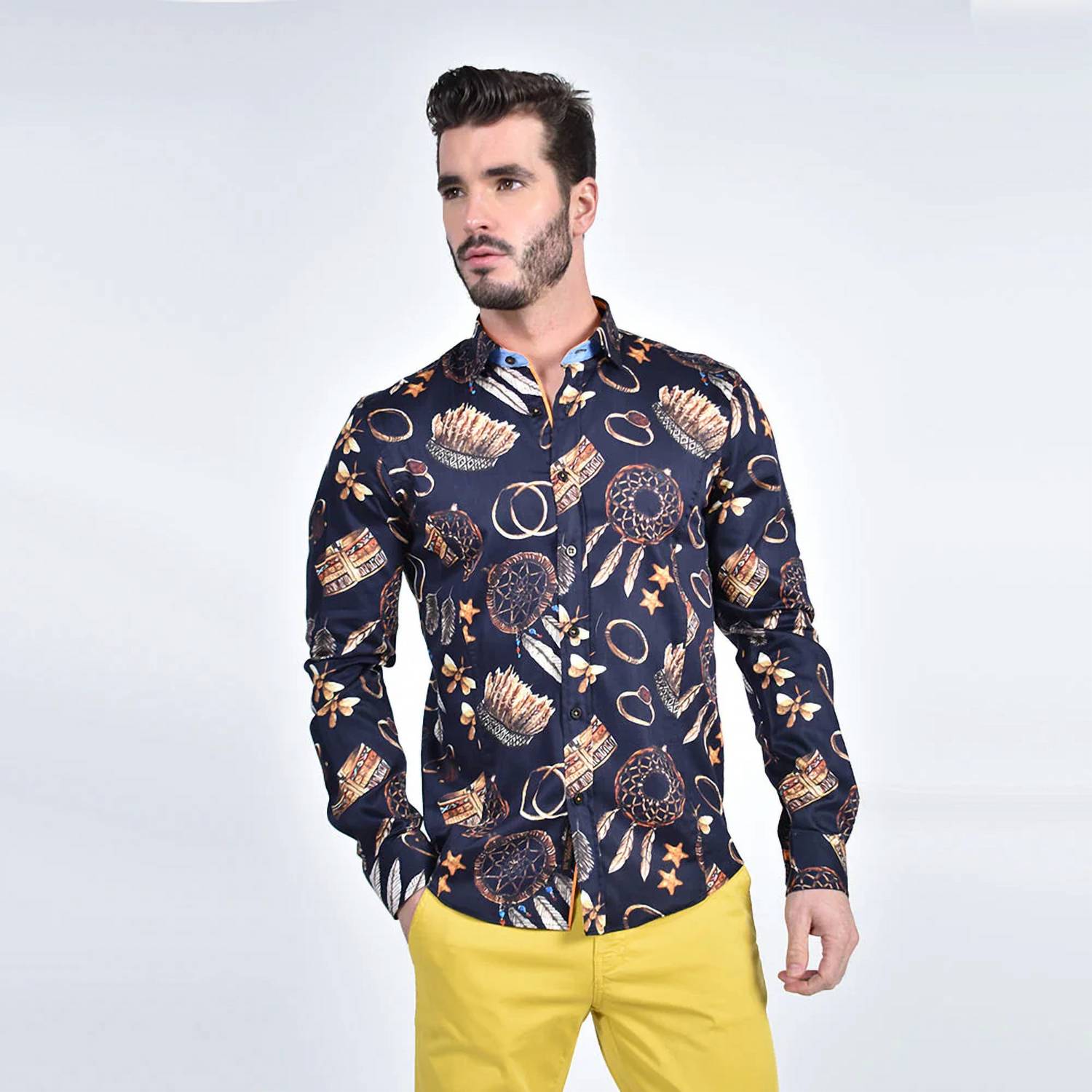 Eight X - Native Dream Catcher Button Down Shirt