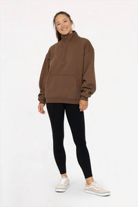 Mono B - Mock Neck Pullover Sweater