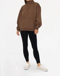Mono B - Mock Neck Pullover Sweater