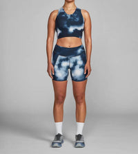 Janji Pace 5" Short in stormy sky - women's shorts - detail view