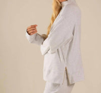 Care Tucker - Bella Interlock Mock Neck Sweater