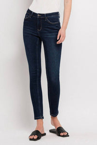 VERVET BY FLYING MONKEY Harper Ankle Skinny Jeans in bullish - women's jeans