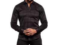 Eight X - Window Pane Jacquard Shirt