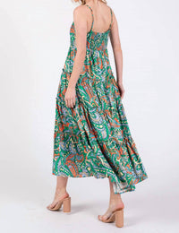 Tcec - Abby Abstract Midi Dress