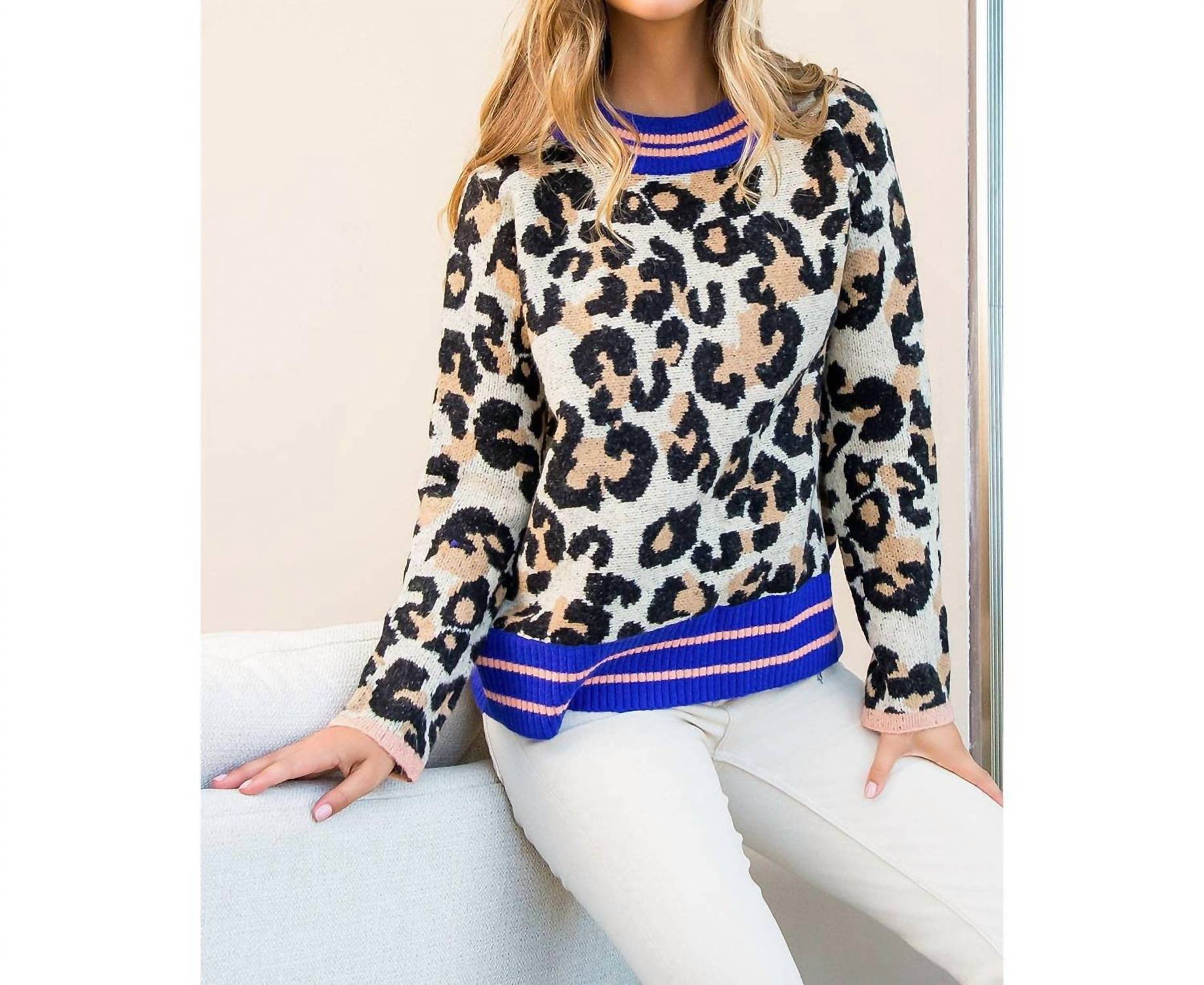 Thml - Leopard Print Sweater
