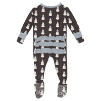 Kickee - Kids' Ruffle Footie with Snaps